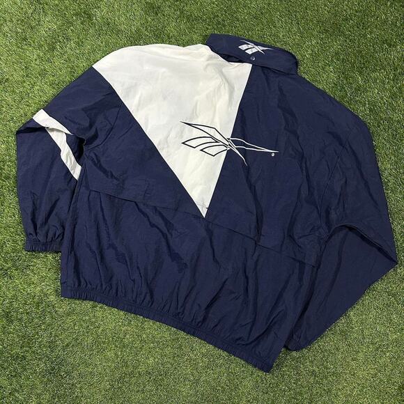 Vintage Reebok Windbreaker Tuckable hood - Picture 2 of 4